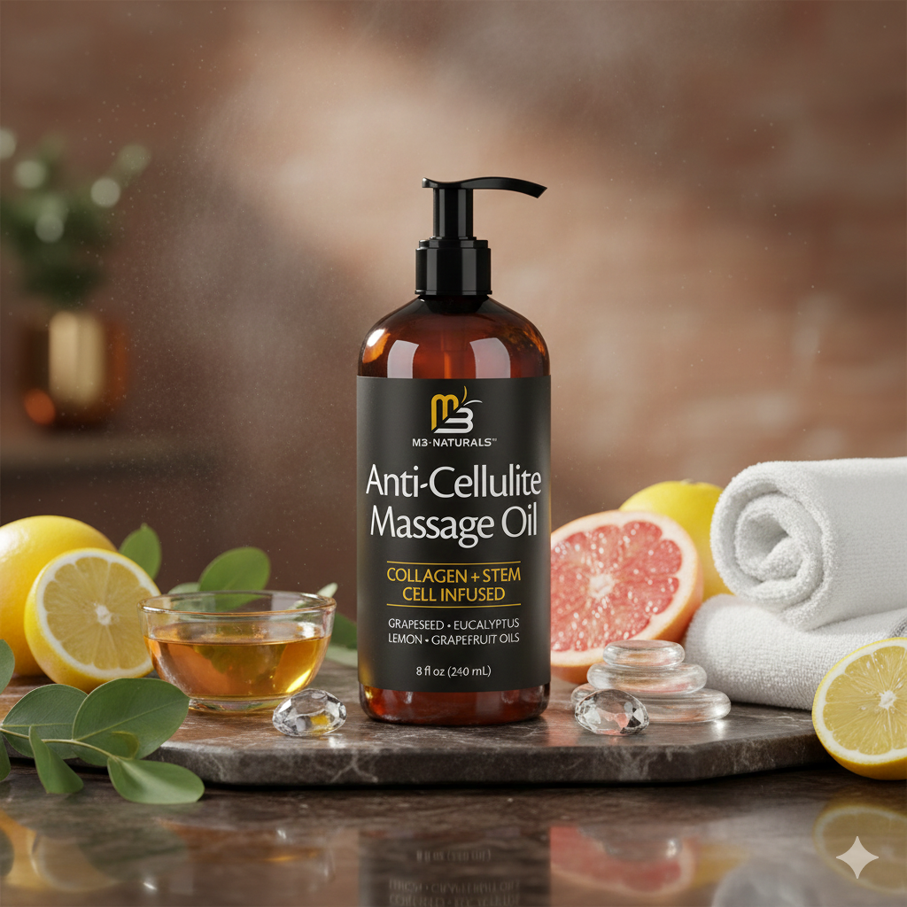 Silk Anti-Cellulite Oil with Collagen for Smoother, Firmer Skin